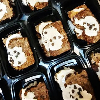 Pumpkin Banana Bread Protein Stuffed French Toast (2 slices)- GF