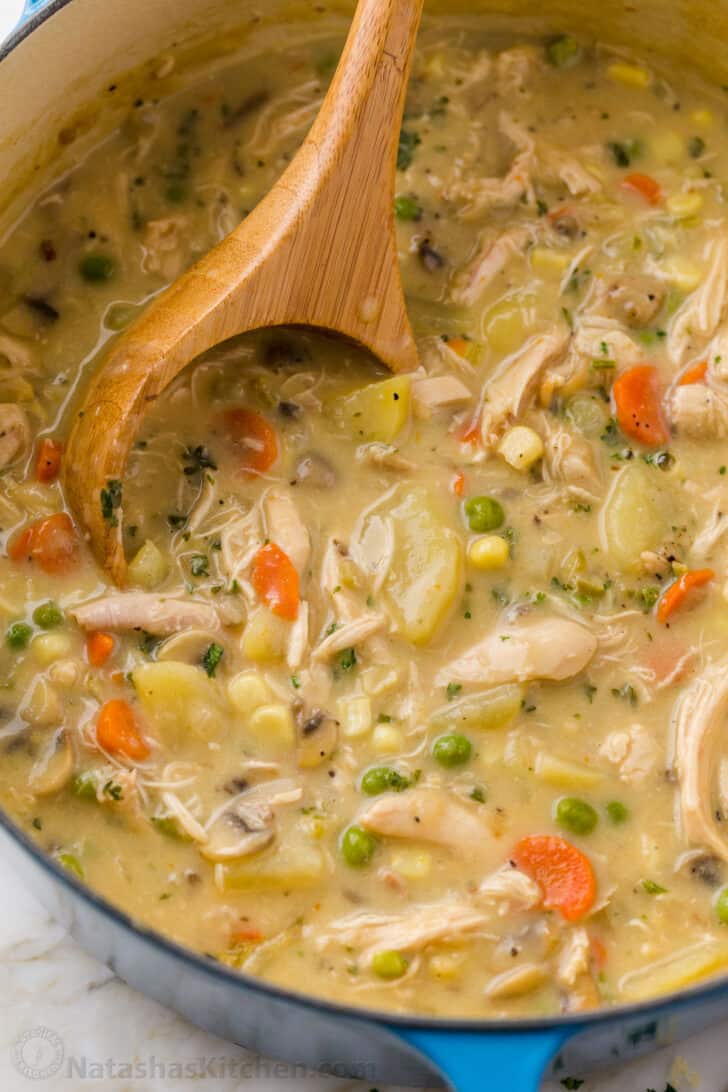 Chicken Pot Pie Soup (YUM!)