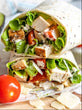 Chicken Caesar Salad Wrap (Can Be Gluten Free Upon Request)