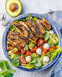 Caprese Chicken Salad with Homemade Balsamic Vinaigrette (can be vegetarian)