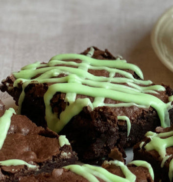 Double Chocolate Mint Brownies (GF)