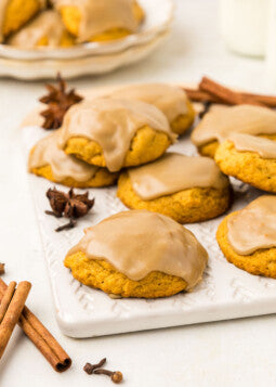 Maple Glazed Pumpkin Protein Cookies (2)