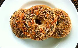Everything Protein Bagel