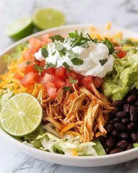 Pulled Chipotle Chicken Burrito Bowl