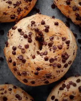 Chocolate Chip Protein Bagel
