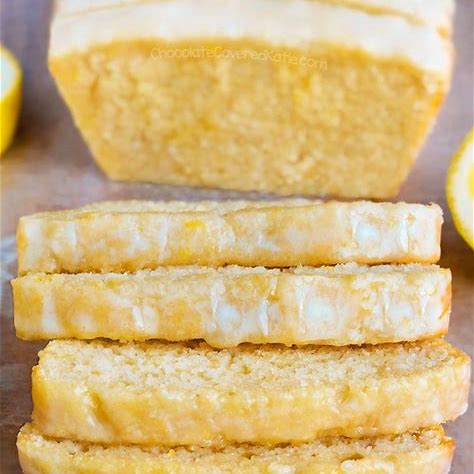 Lemon Protein Bread with Lemon Glaze