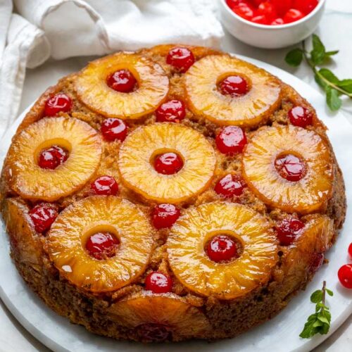 Pineapple Cherry Protein Cake - GF