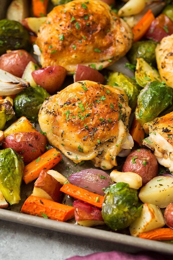 Savory Roasted Chicken & Root Veggies