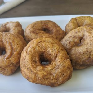Pumpkin Protein Bagel
