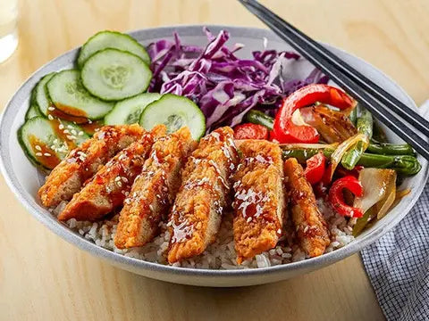 Korean BBQ Chicken Bowl