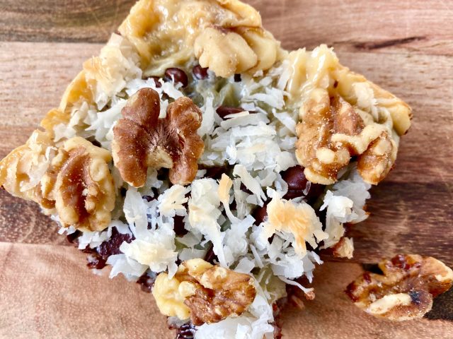 Chocolate Coconut Protein Magic Bars