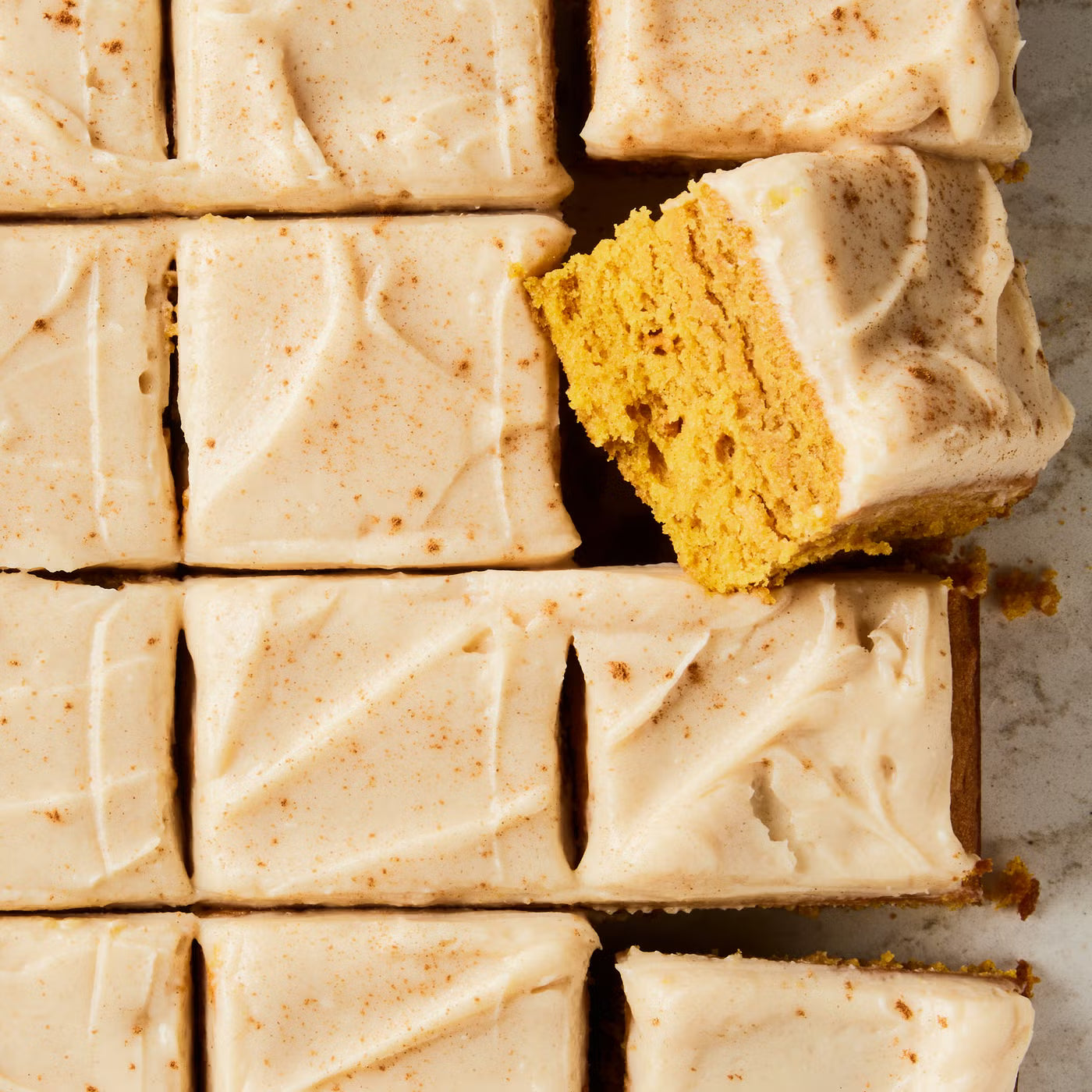 Protein Pumpkin Cake with Maple Cream Cheese Frosting