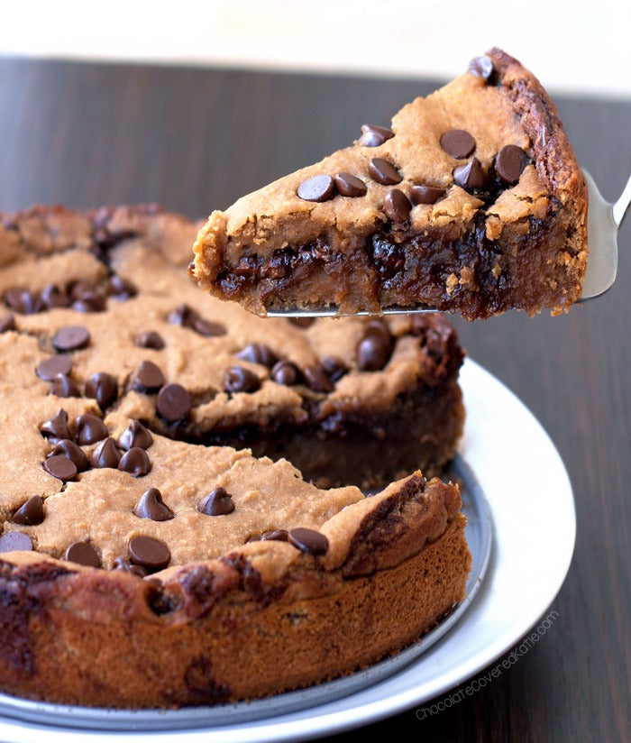 Deep Dish Protein Cookie Pie