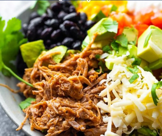 Pulled Chicken Burrito Bowl
