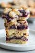 Berry Protein Breakfast Bars