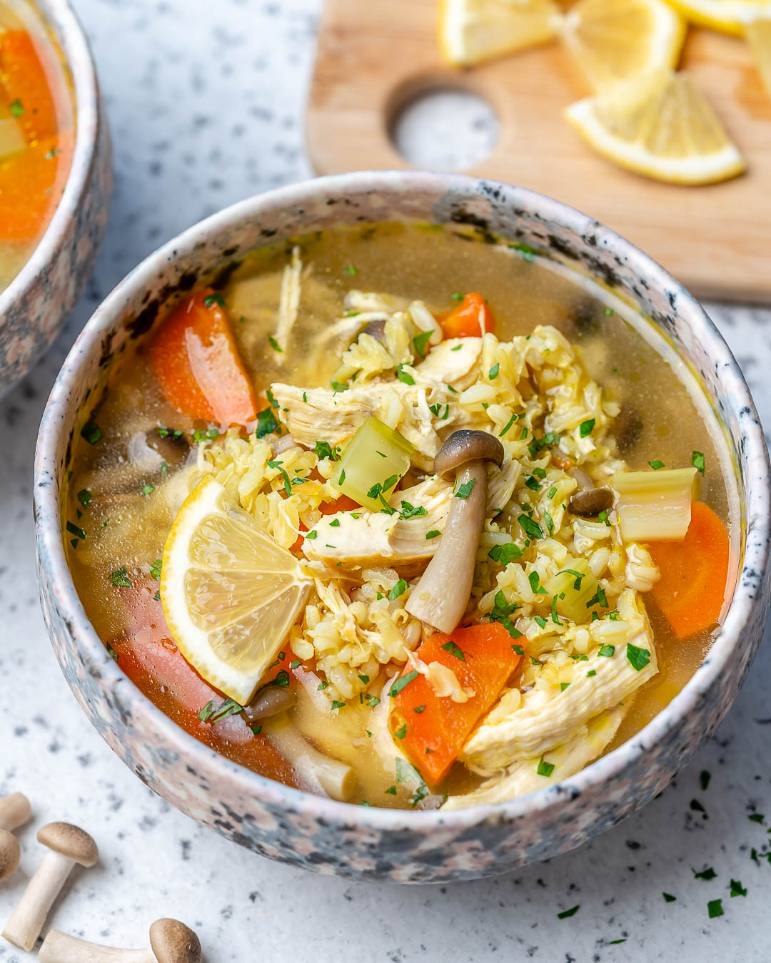 Turmeric Chicken Vegetable Soup