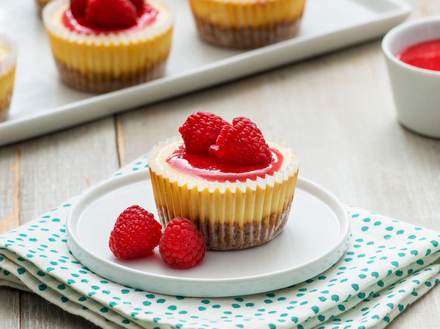 Lemon Raspberry Protein Cheesecakes (will be in pie form:))