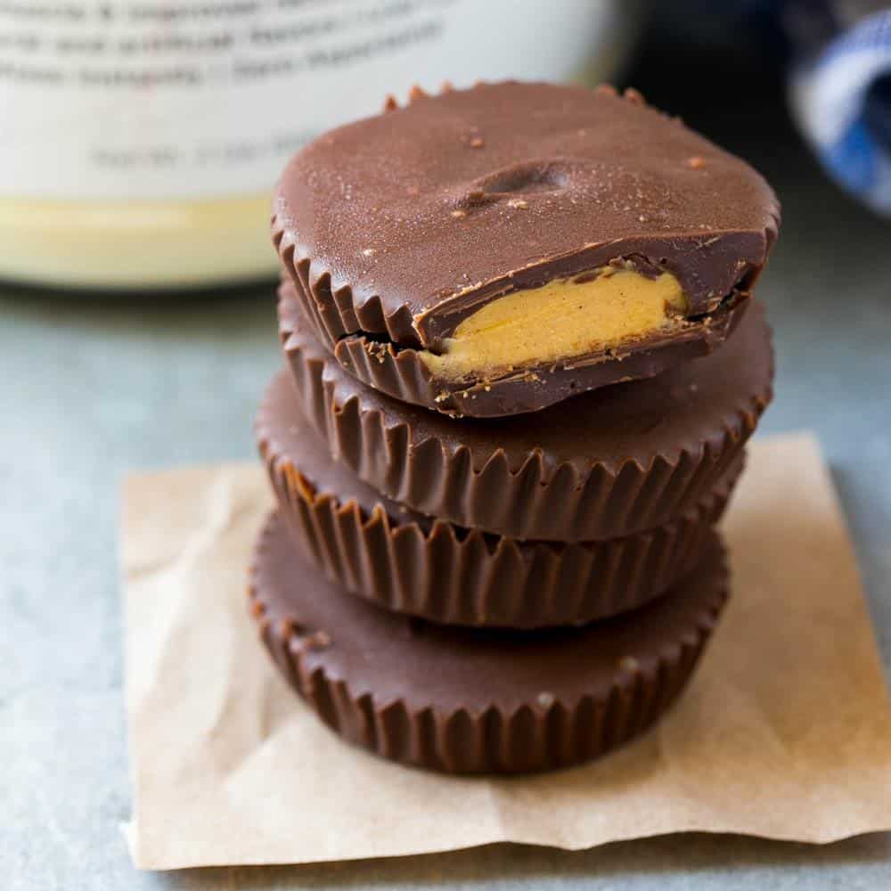 Protein Fudge Peanut Butter Cups (2 servings per container)