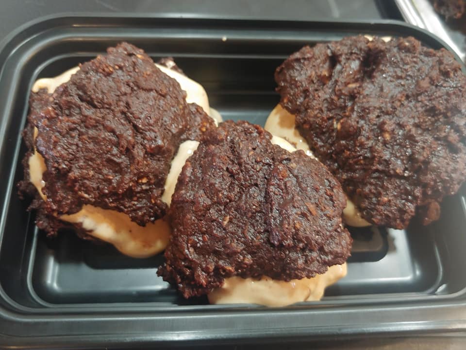 Reeses Peanut Better Protein Whoopie Pies