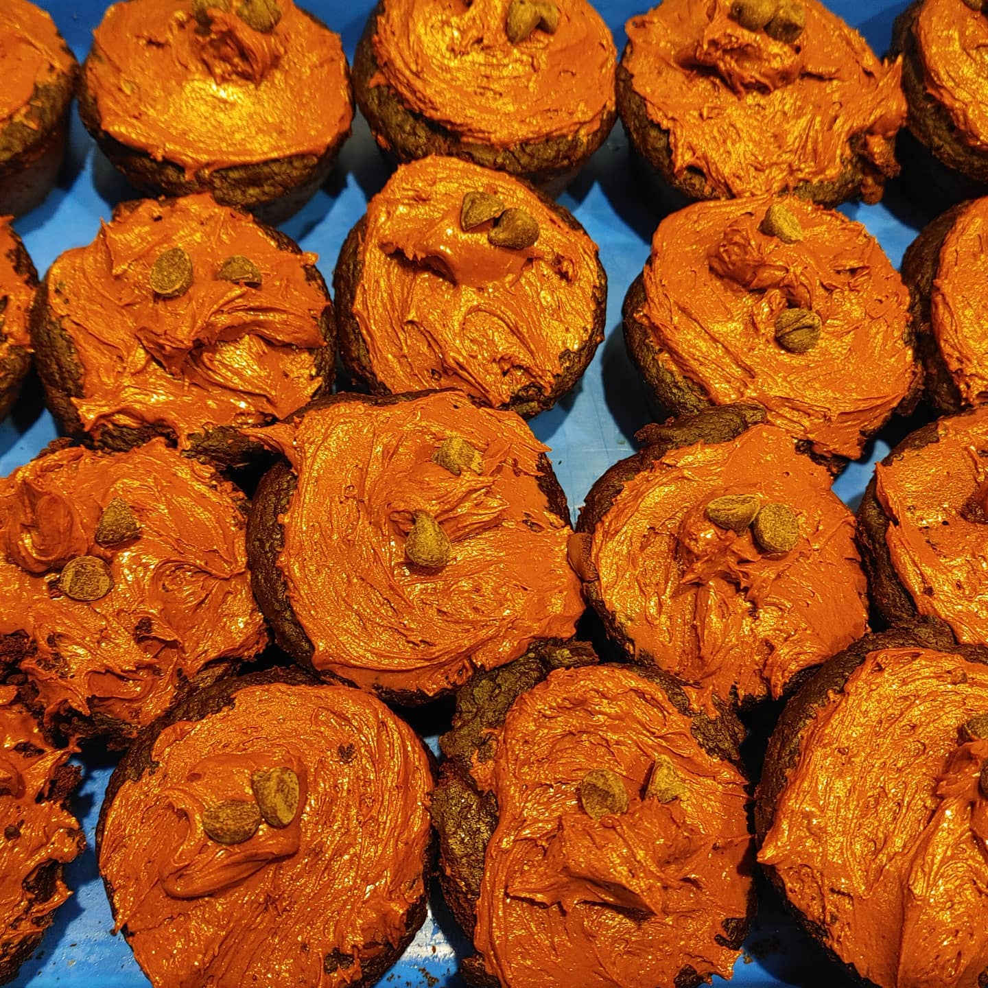 Peanut Better Protein Brownie Cupcakes!