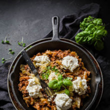 Skillet lasagna